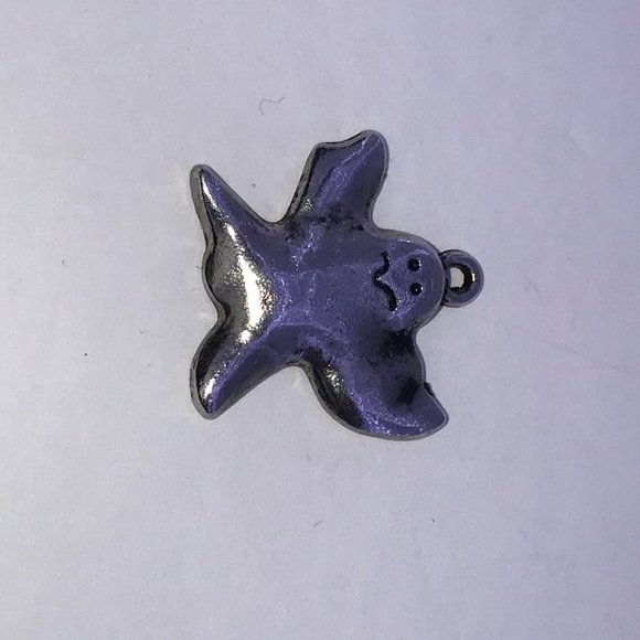 Pewter Halloween Ghost Charm - Picture 6 of 16
